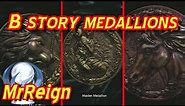 Resident Evil 2 Remake - Leon Clair's B Story - 2nd Story - Statue Solutions - 3 Medallion Locations