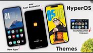 Xiaomi HyperOS New Themes | Apply HyperOS New Themes Customize your Device, AOD & Depth Wallpaper...