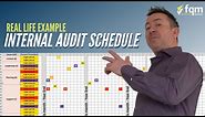 How To Write An Internal Audit Schedule (step-by-step)