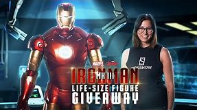 Life-size Iron Man Mark III Giveaway!