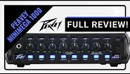 Peavey MiniMega 1000W Amp Review | Is It Really THAT Good? So Many Buttons On This Thing...