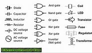 Electronic Components Name Abbreviations and Symbols List