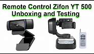Remote Control Stand for Camera and Phone - Zifon YT 500 - Unboxing and Testing