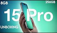 Unboxing the FUTURE: iPhone 15 Pro 5G & iOS 17 First Look