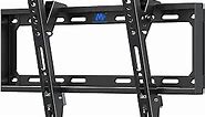Mounting Dream Tilting TV Mounts for Most 26-60 Inch LED, LCD TVs up to VESA 400 x 400mm and 88 LBS Loading Capacity, TV Wall Mount with Unique Strap Design for Easily Lock and Release MD2268-MK