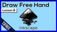 Inkscape Lesson 8 - Free Hand Drawing Tool