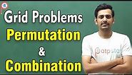 Grid problems - Permutation & combination | IIT JEE Maths | Class 11 | ATP STAR
