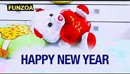 Happy New Year | Funny Whatsapp Video For Friends & Family | Funzoa Mimi Teddy | New Year Greetings