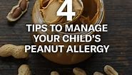 Managing Peanut Allergies