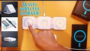 Travel Wireless Charger for iPhone , Apple Watch & AirPod