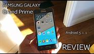Samsung Galaxy Grand Prime REVIEW - Android 5.1.1