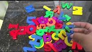 SOMASIX - Educational Refrigerato Magnetic Letters and Numbers