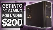 The CHEAPEST and EASIEST way to Get INTO PC GAMING?