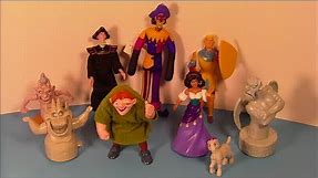 1996 THE HUNCHBACK OF NOTRE DAME SET OF 8 BURGER KING MOVIE COLLECTBLES VIDEO REVIEW