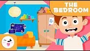 Learning the Bedroom - Vocabulary for kids