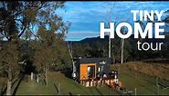 Australian Tiny House | Off Grid 160 Sqft /15 Sqm Tiny Home Tour | Airbnb