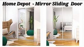 Home Depot - Mirror Sliding Closet Door - How To Assemble and Install
