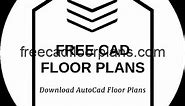 Two-storey House Plans - Free CAD Drawings