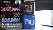 Intel's i9-10900X vs i9-10850K Tested - Out with the NEW and in with the OLD?! I need your feedback!