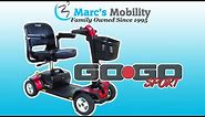 Pride Mobility GO GO Sport S74 - 4 Wheel Scooter Review - Marc's Mobility