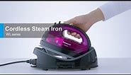 【"Cordless" changes your ironing life!】│Panasonic Cordless Steam Iron WL series