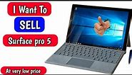 Surface Pro Model 1796 i5 7th Gen Sell At Very Low Price