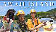 【Travel Japan】Things To Do in Awaji Island: Grand Nikko Hotel, Godzilla Park🦖 Pancakes🥞 Beach🏝