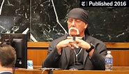 Hulk Hogan Takes Stand in His Sex-Tape Lawsuit Against Gawker