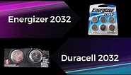 Energizer 2032 Duracell 2032 Batteries #thisorthat