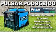 Pulsar 9500 Watt Super Quiet Dual Fuel Inverter Generator with CO Alert and Remote Start | Unboxing
