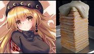 Junko cheese slap meme 【touhou meme】