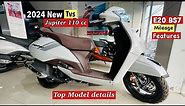 2024🔥Tvs jupiter 110cc top model details Review | Price mileage features | Tvs Jupiter 110