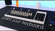 How to PAINT your KEYBOARD!