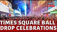 Times Square Live | Watch LIVE The New Year’s Eve 2024 Ball Drop And Festive Performances | N18L