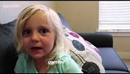 3-year-old girl tells hilarious nonsensical stories