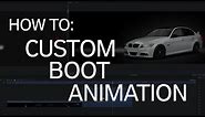 Tutorial: How to create a custom boot animation for Android headunit