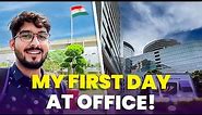 First Day at @Accenture Gurugram Office | Work From Office | Office Tour | Management Consultant