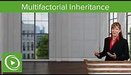 Multifactorial Inheritance: Qualitative & Quantitative Traits – Medical Genetics | Lecturio