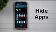How To Hide Apps - How To Find Hidden Apps