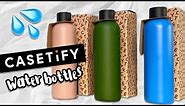 CASETIFY Stainless Steel Water Bottle UNBOXING REVIEW