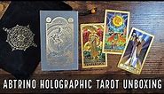 Abtrino Black and Gold Holographic Tarot | Unboxing and Flip Through