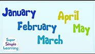 The Months Chant | Super Simple Songs
