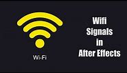 Wifi animation after effects