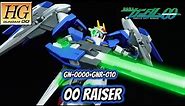 HG 00 Raiser + GN Sword III Review | Mobile Suit Gundam 00
