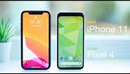 iPhone 11 vs Pixel 4 | In-Depth Comparison & Review