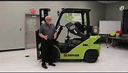 CLARK S Series Forklift Walk-around Demonstration