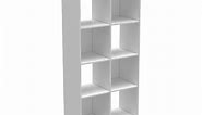 Flexi Storage Clever Cube White 2 x 4 Compact Storage Unit