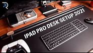 M1 iPad Pro 2021 DESK SETUP TOUR