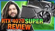 NVIDIA GeForce RTX 4070 Super Review & Benchmarks vs. RTX 4070, RX 7800 XT, & More