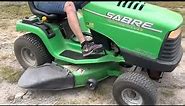 Sabre by John Deere 38” Riding Lawn Mower